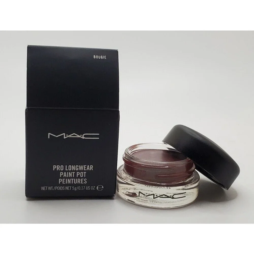MAC BOUGIE Paint Pot Eye Shadow  ~  Red Brown Green Pearl ~ Pro Longwear NIB